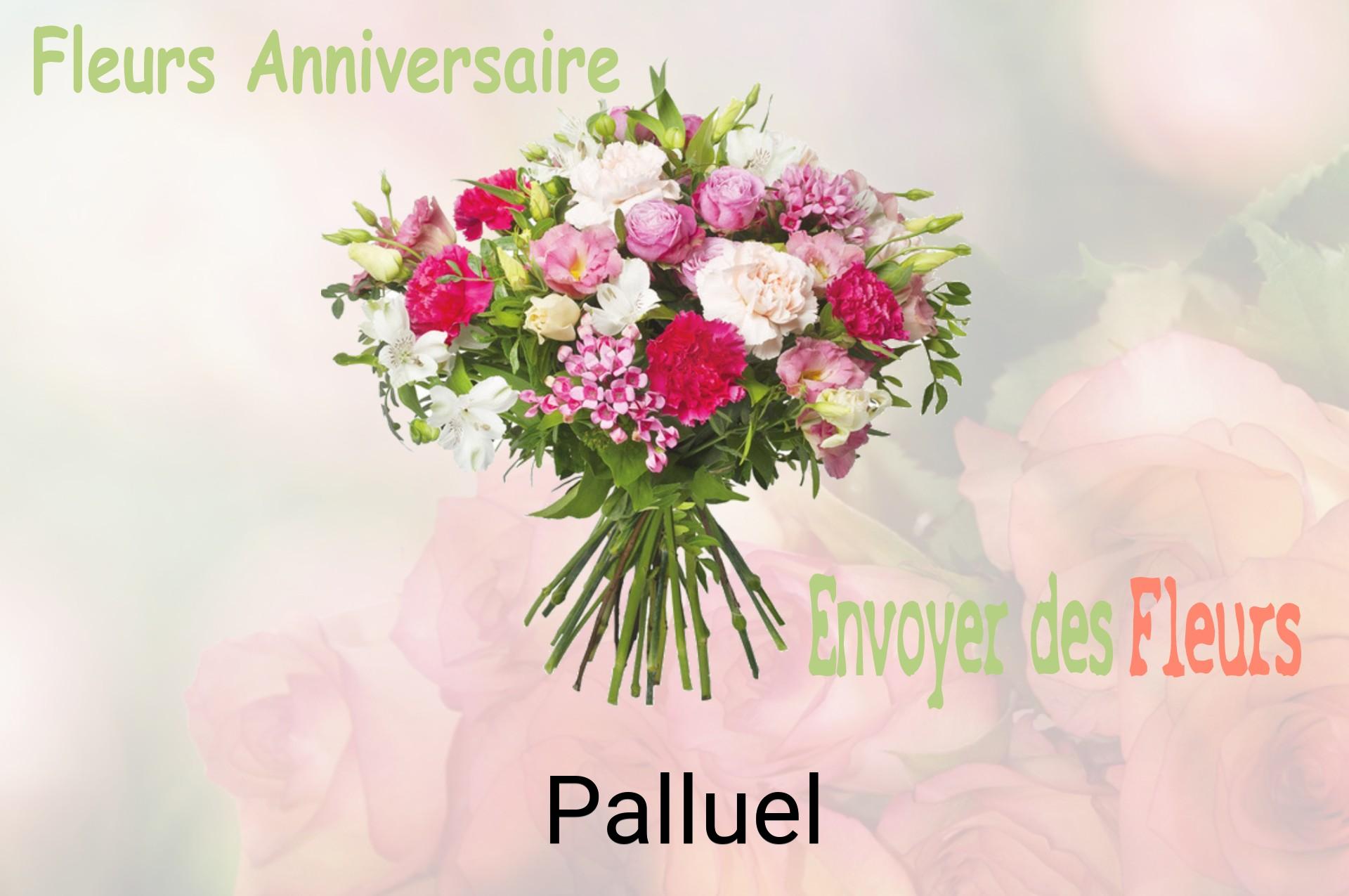 Bouquet de fleurs d’anniversaire livré à Palluel